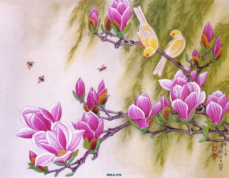 Hoa ngọc lan 3D MHL2-176